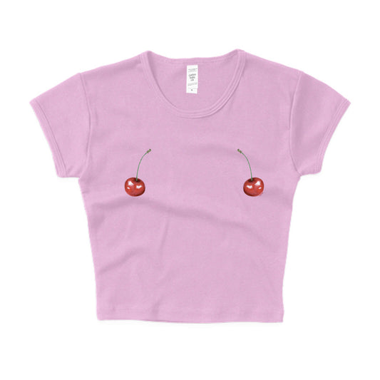 Double C's Cherry Baby Tee