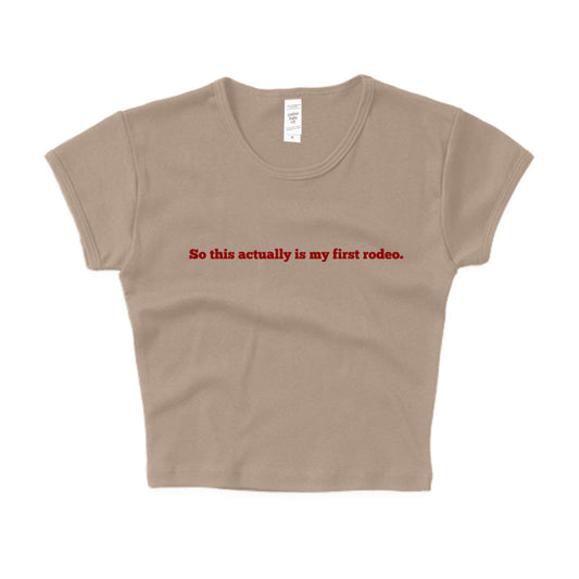 First Rodeo Baby Tee