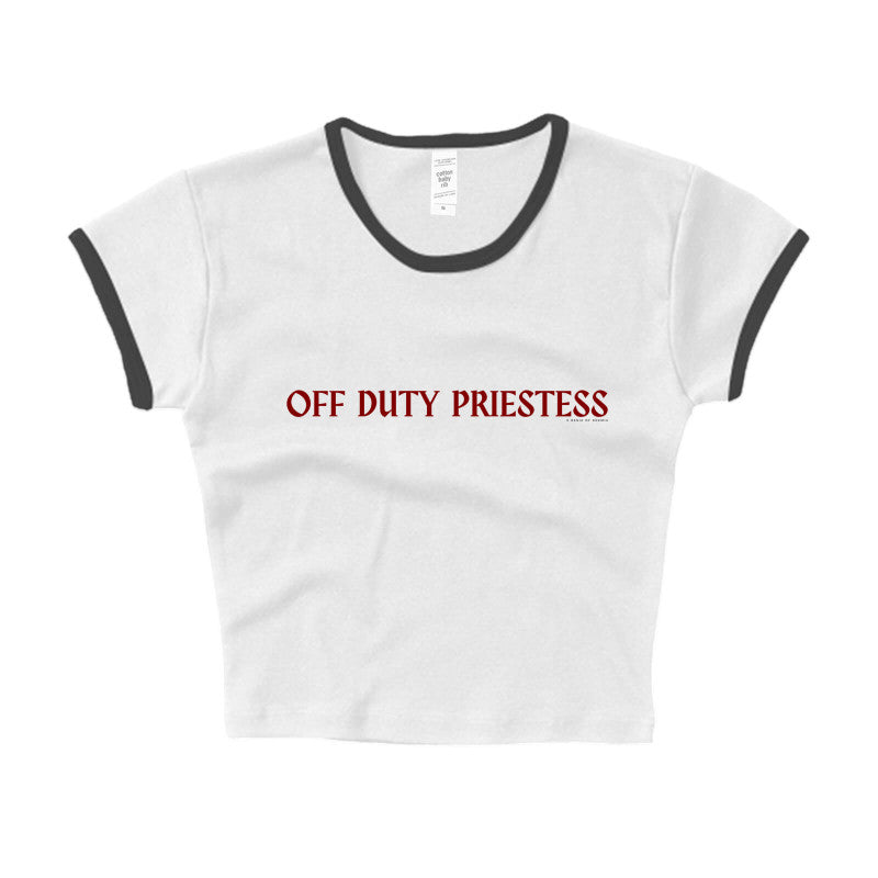 x Renia of Khemia Off Duty Priestess Baby Tee